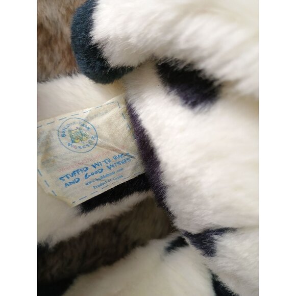 Plush Cow Stuffed Animal By Build a Bear 12" Black & White‎ Spotted Soft Toy - Picture 5 of 6